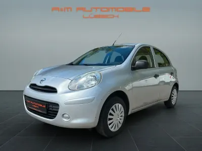Gebraucht Nissan Micra 80 PS (58 kW) 2012 Silber Kleinwagen