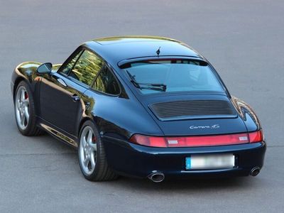 gebraucht Porsche 911 Carrera 4S 993Coupé blau/blau Raffleder