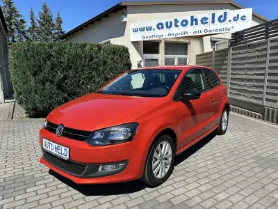 Gebraucht VW Polo Style 60 PS (44 kW) 2012 Orange Kleinwagen