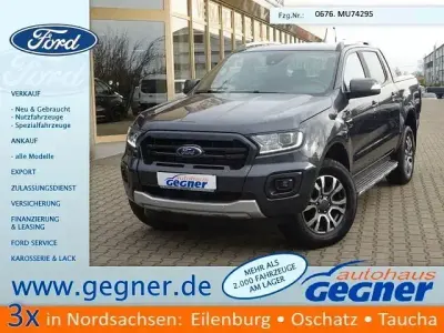 Brugt Ford Ranger Wildtrack 212 HK (155 kW) 2021 Grå Pickup / Ladvogn