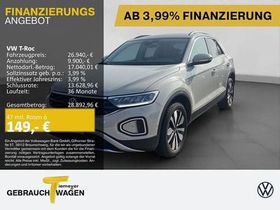 Second-hand VW T-Roc Move 150 CP (110 kW) 2024 Gri SUV