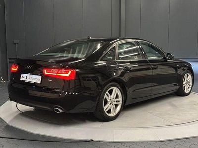 Gebraucht Audi A6 S-Line 190 PS (139 kW) 2015 Schwarz (brillantschwarz) Limousine