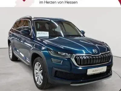 Gebraucht Skoda Kodiaq Style 150 PS (110 kW) 2022 Lavablau metallic SUV