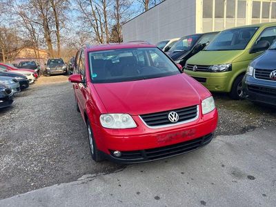 Rot Gebraucht 2005 VW Touran Highline Van / Kleinbus | 1.000 € (Superpreis)