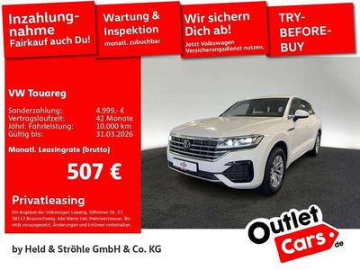 Gebraucht VW Touareg R-line 231 PS (169 kW) 2022 Pure white SUV