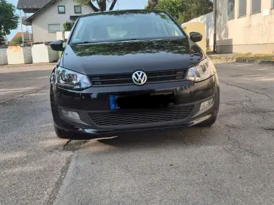 Gebraucht VW Polo Trendline 69 PS (50 kW) 2011 Schwarz Kleinwagen