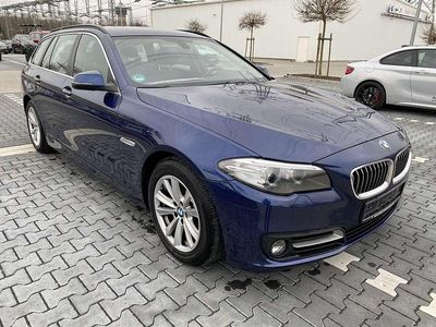Usata BMW 520 Sport Line 190 CV (139 kW) 2017 Blu Station wagon
