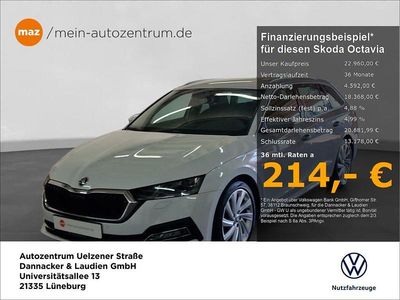Gebraucht Skoda Octavia Style 116 PS (85 kW) 2023 Moonweiss metallic Kombi