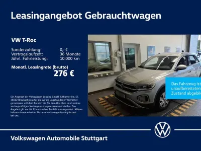 Gebraucht VW T-Roc Style 150 PS (110 kW) 2022 Silber SUV