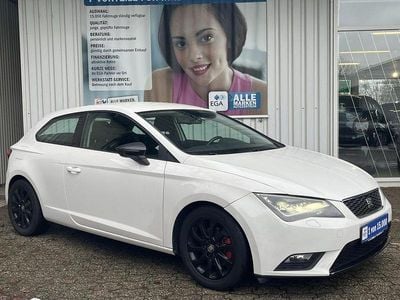 Weiß Gebraucht 2013 Seat Leon SC Kleinwagen | 9.976 € (Teuer)
