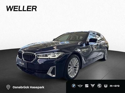 Gebraucht BMW 520 Luxury Line 190 PS (139 kW) 2022 Tansanitblau (blau) Kombi
