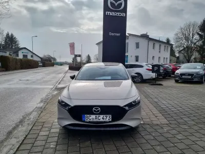 Gebraucht Mazda 3 Homura-Line 140 PS (102 kW) 2024 Platinum quartz m Limousine