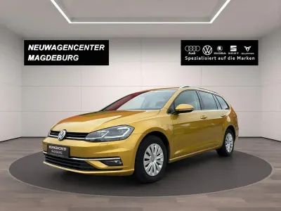 Second-hand VW Golf VII 150 CP (110 kW) 2018 Galben Break
