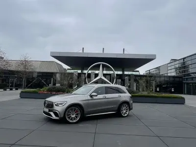 Gebraucht Mercedes GLC63 AMG AMG 510 PS (375 kW) 2019 Silber SUV