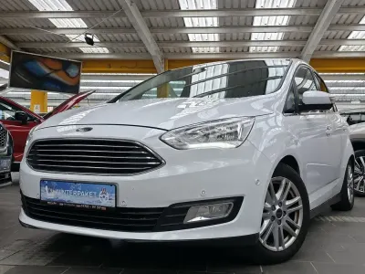 Gebraucht Ford Grand C-Max 125 PS (91 kW) 2014 Weiß Van / Kleinbus