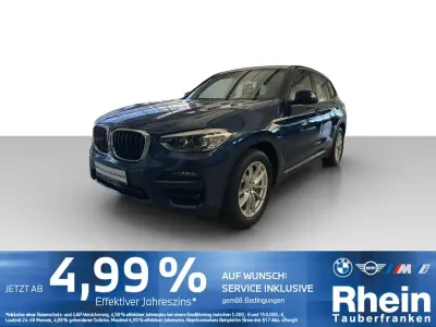 Gebraucht BMW X3 Sport Line 252 PS (185 kW) 2021 Blau SUV