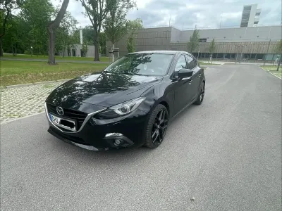 Gebraucht Mazda 3 Sports-Line 150 PS (110 kW) 2016 Schwarz Limousine