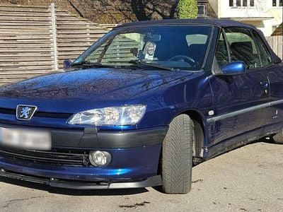 Gebraucht Peugeot 306 Cabriolet 98 PS (72 kW) 2001 Blau Cabrio