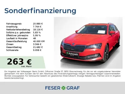 Gebraucht Skoda Superb Premium Edition 200 PS (147 kW) 2022 Velvetrot premium metallic Kombi