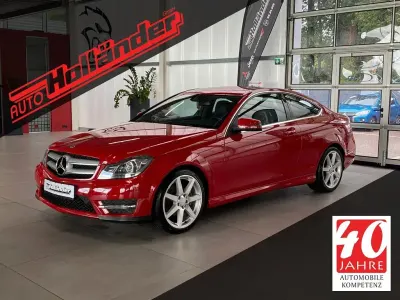 Gebraucht Mercedes C200 Sport 184 PS (135 kW) 2013 Rot Coupé