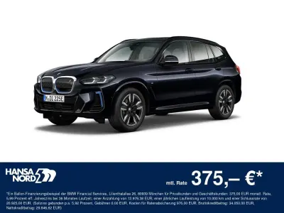Gebraucht BMW iX3 Shadowline 210 kW (286 PS) 2023 Schwarz / carbonschwarz (metallic) SUV
