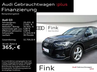 Gebraucht Audi Q3 Advanced Plus 150 PS (110 kW) 2022 Mythosschwarz metallic SUV