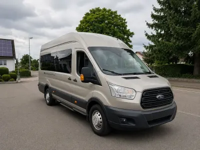 Gebraucht Ford Transit 155 PS (114 kW) 2017 Beige Van / Kleinbus