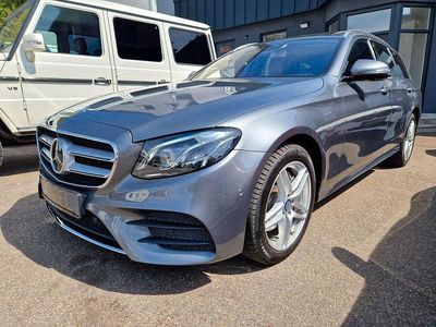 Usata Mercedes E220 AMG line 194 CV (142 kW) 2016 Grigio Station wagon