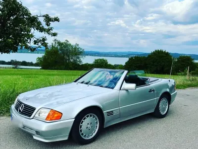 Usata Mercedes SL300 190 CV (139 kW) 1993 Argento Cabrio