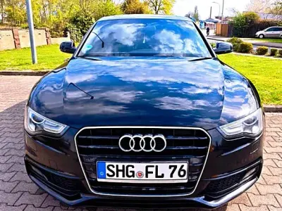 Gebraucht Audi A5 Sportback S-Line 170 PS (125 kW) 2015 Schwarz Kleinwagen