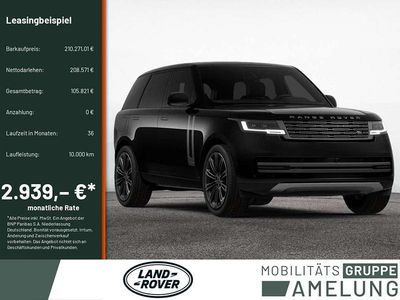 Neu Land Rover Range Rover Autobiography 530 PS (389 kW) 2025 Santorini black SUV