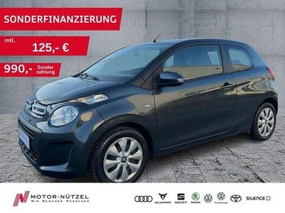 Gebraucht Citroën C1 Feel 72 PS (52 kW) 2021 Schwarz Kleinwagen