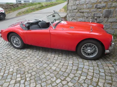 Gebraucht MG MGA 80 PS (58 kW) 1961 Rot Cabrio