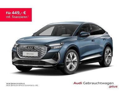 Gebraucht Audi Q4 Sportback e-tron Ambiente 210 kW (286 PS) 2025 Geysirblau metallic SUV