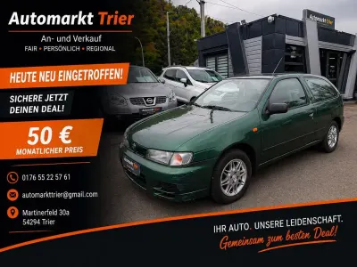 Gebraucht Nissan Almera 75 PS (55 kW) 1998 Grün Kleinwagen