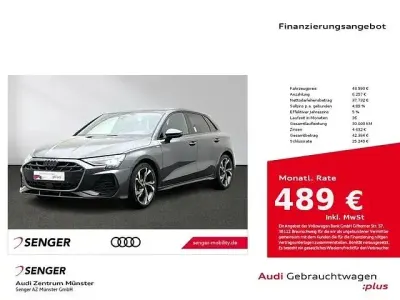 Brugt Audi A3 S-Line 150 HK (110 kW) 2026 Grå Sedan