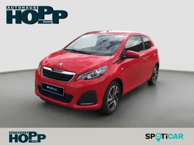 Gebraucht Peugeot 108 Active 82 PS (60 kW) 2016 Scarlet rot Kleinwagen