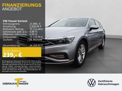 Pyritsilber metallic Gebraucht 2021 VW Passat Elegance Kombi | 21.480 € (Superpreis)