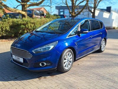 Gebraucht Ford S-MAX Titanium 179 PS (131 kW) 2016 Blau Van / Kleinbus