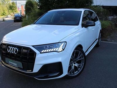 Gebraucht Audi SQ7 Sport 435 PS (319 kW) 2020 Gletscherweiß metallic SUV