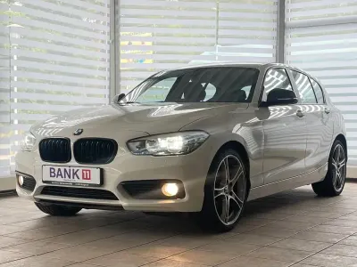 Gebraucht BMW 116 Advantage 109 PS (80 kW) 2015 Weiß Kleinwagen