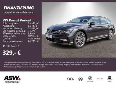 Second-hand VW Passat R-line 200 CP (147 kW) 2021 Gri Break