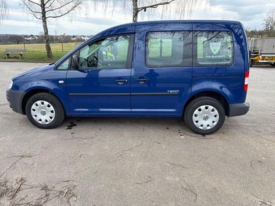 Gebraucht VW Caddy Team 105 PS (77 kW) 2010 Blau Van / Kleinbus