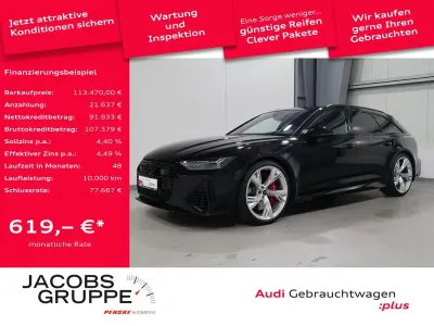 Brugt Audi RS6 Ambiente 600 HK (441 kW) 2025 Sort Stationcar