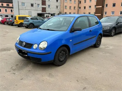 Gebraucht VW Polo 54 PS (39 kW) 2002 Blau Kleinwagen
