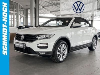Gebraucht VW T-Roc Cabriolet Style 150 PS (110 kW) 2020 Weiß Cabrio