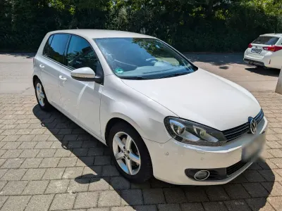 Gebraucht VW Golf VI 160 PS (117 kW) 2009 Weiß Kleinwagen