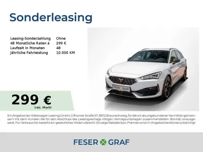 Gebraucht Cupra Leon VZ 245 PS (180 kW) 2023 Nevada weiß metallic Kombi
