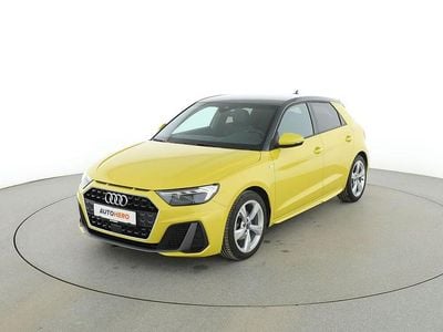 Gebraucht Audi A1 Sportback S-Line 2021 Gelb Kleinwagen