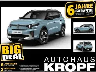 Neu Citroën C3 Aircross 145 PS (106 kW) 2025 Blau (montecarloblau) SUV